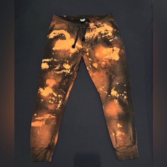 Vivienne Westwood Man Bleach Tye-Dye Joggers/Sweatpants - L - Picture 2 of 7